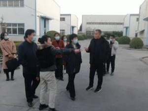 焦作市示范區管委會主任宮衛(wèi)紅到天益科技考察